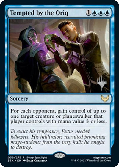 Tempted by the Oriq (Promo Pack) [Strixhaven: School of Mages Promos] | L.A. Mood Comics and Games