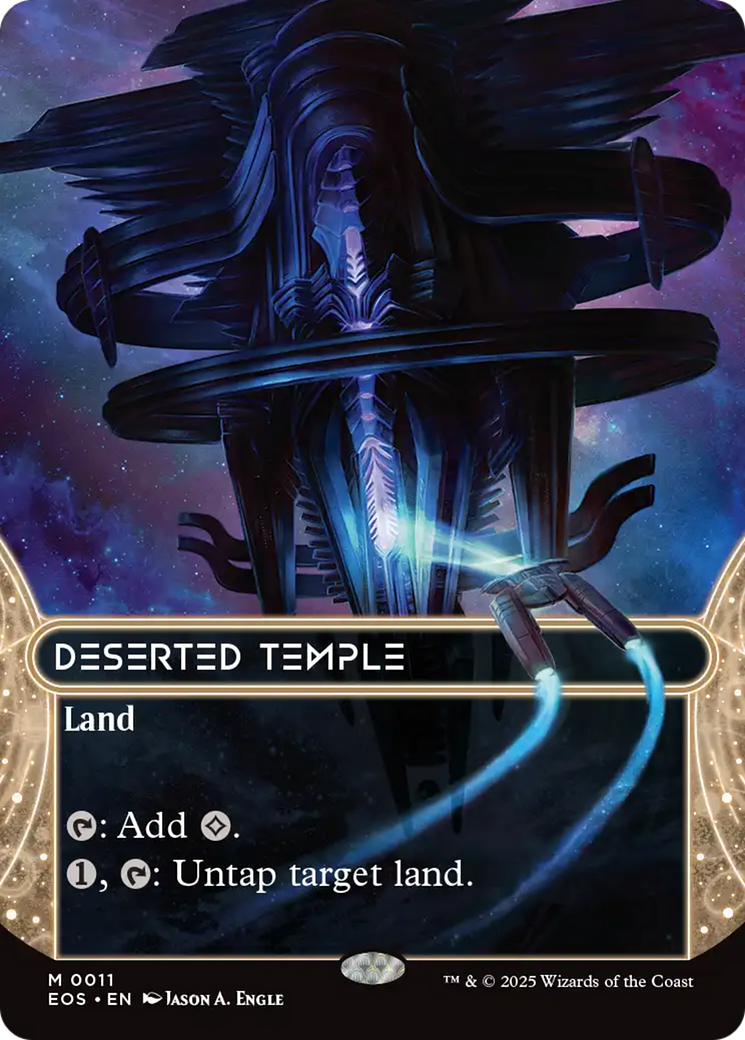 Deserted Temple (0011) (Borderless) [Edge of Eternities: Stellar Sights] | L.A. Mood Comics and Games