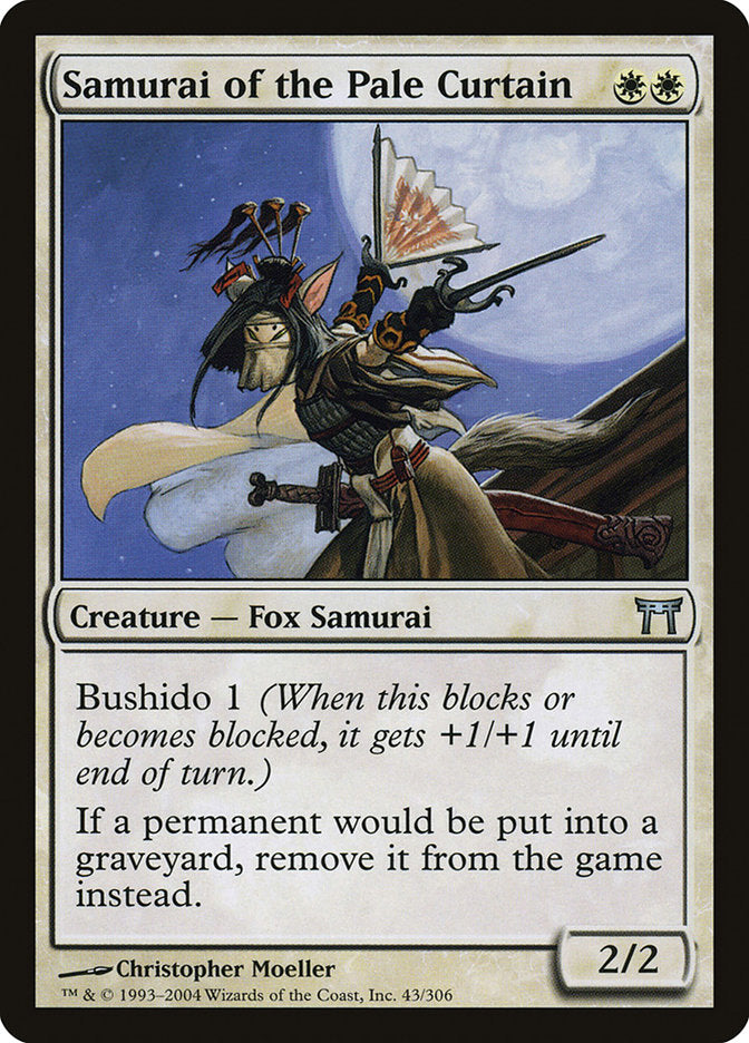 Samurai of the Pale Curtain [Champions of Kamigawa] | L.A. Mood Comics and Games