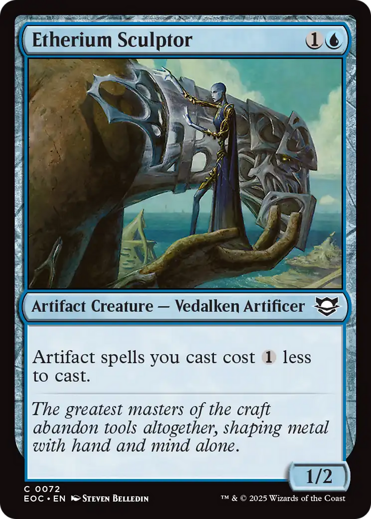 Etherium Sculptor [Edge of Eternities Commander] | L.A. Mood Comics and Games