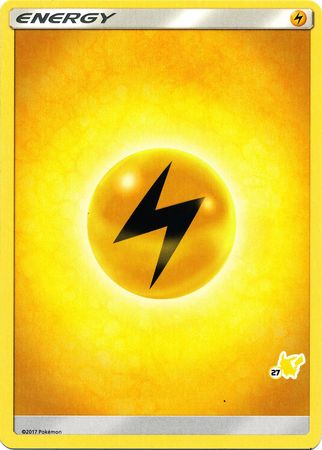 Lightning Energy (Pikachu Stamp #27) [Battle Academy 2020] | L.A. Mood Comics and Games