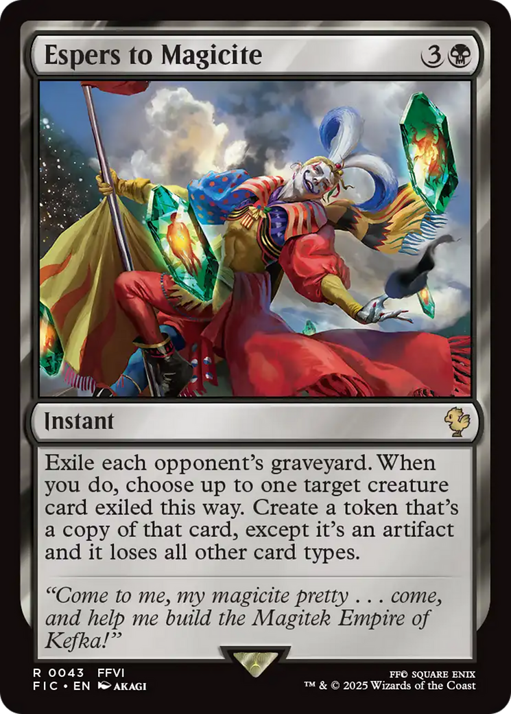 Espers to Magicite [FINAL FANTASY Commander] | L.A. Mood Comics and Games