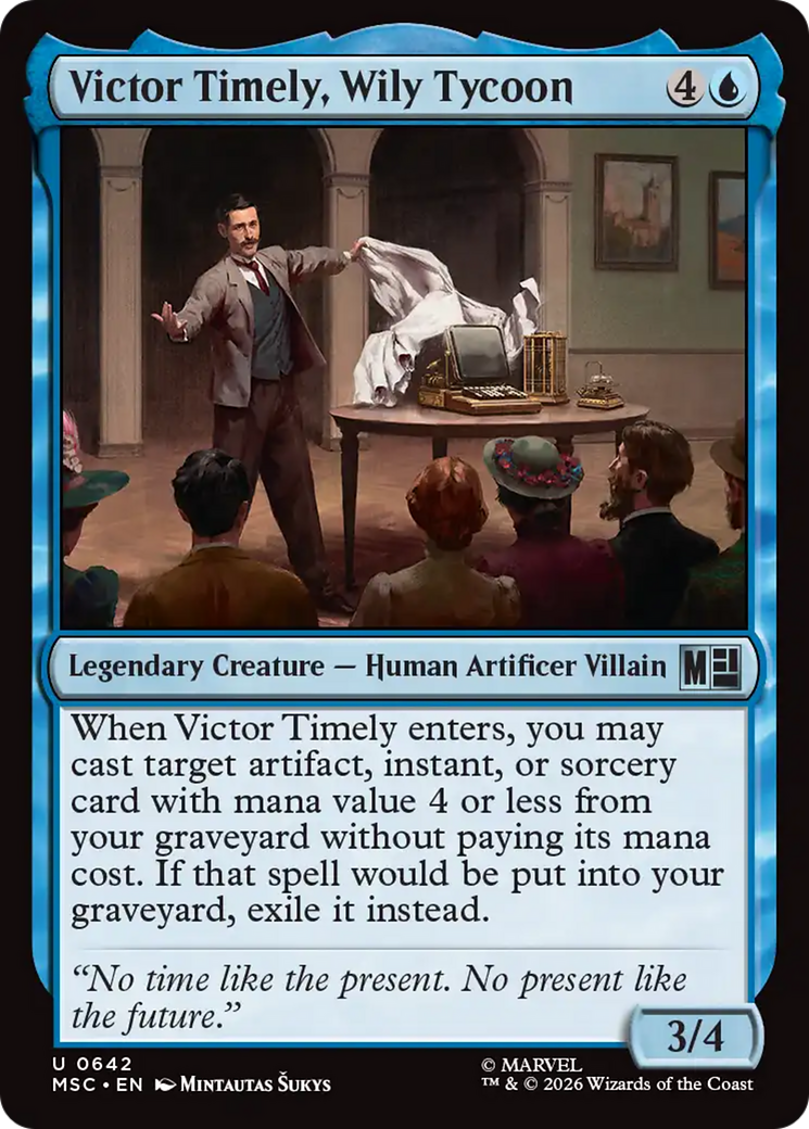 Victor Timely, Wily Tycoon [Marvel Super Heroes Commander] | L.A. Mood Comics and Games
