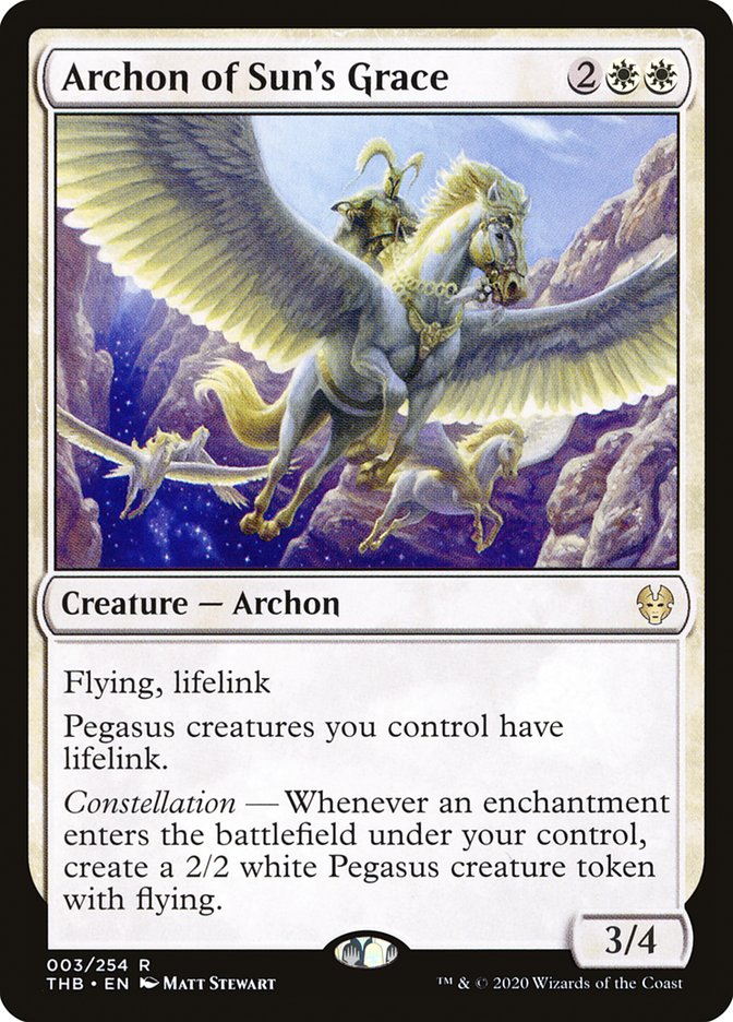 Archon of Sun's Grace [Theros Beyond Death] | L.A. Mood Comics and Games