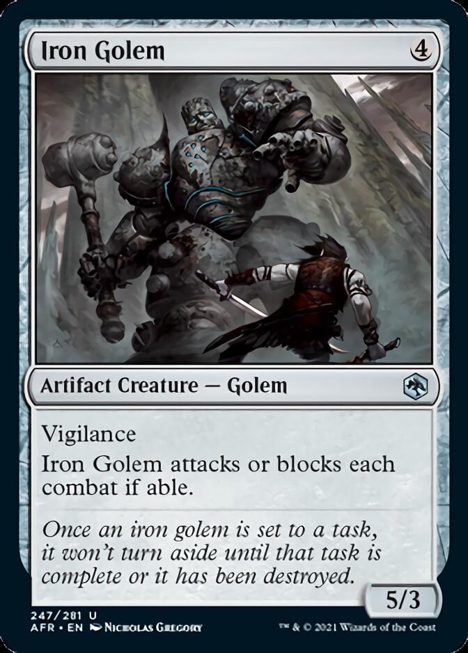 Iron Golem [Dungeons & Dragons: Adventures in the Forgotten Realms] | L.A. Mood Comics and Games