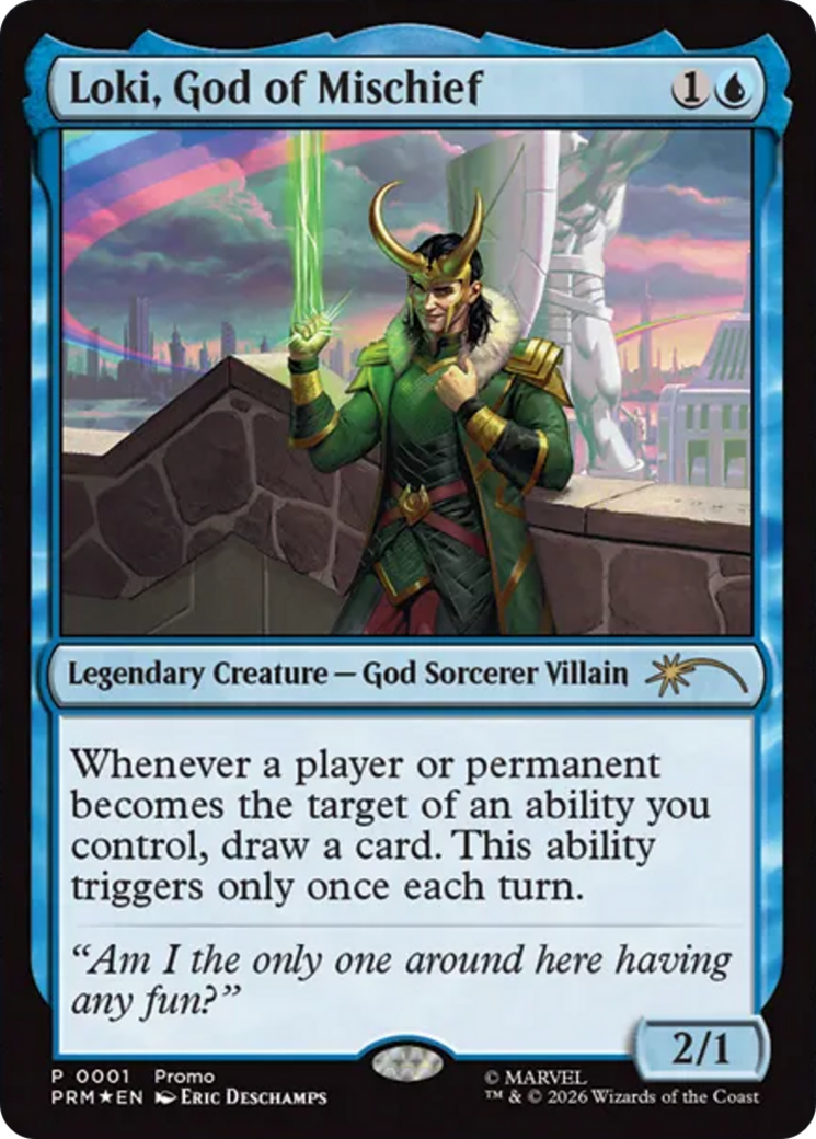 Loki's Scepter (Surge Foil) [Marvel Super Heroes Commander] | L.A. Mood Comics and Games
