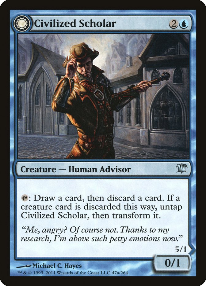 Civilized Scholar // Homicidal Brute [Innistrad] | L.A. Mood Comics and Games