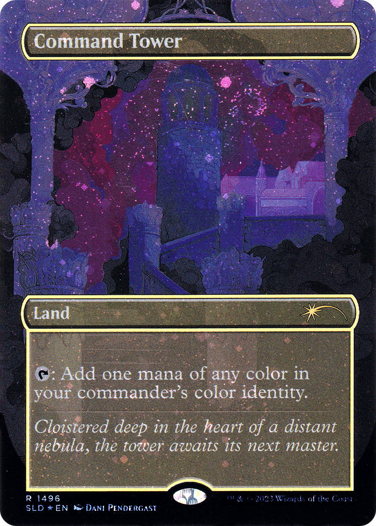 Command Tower (Galaxy Foil) [Secret Lair Drop Series] | L.A. Mood Comics and Games