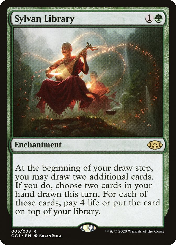 Sylvan Library [Commander Collection: Green] | L.A. Mood Comics and Games