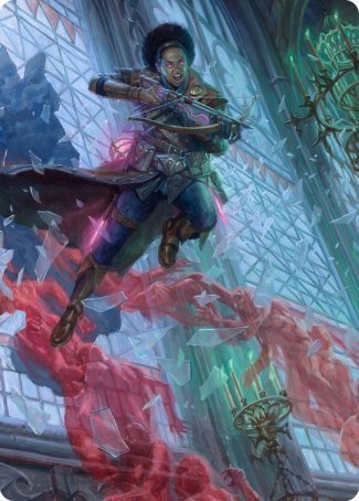 Kaya, Geist Hunter Art Card [Innistrad: Crimson Vow Art Series] | L.A. Mood Comics and Games