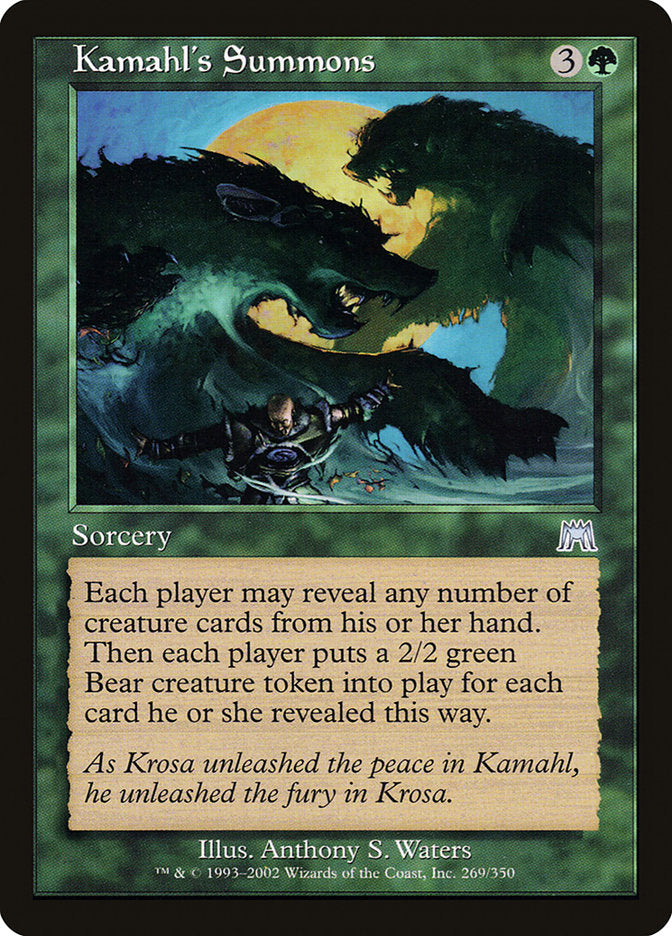Kamahl's Summons [Onslaught] | L.A. Mood Comics and Games