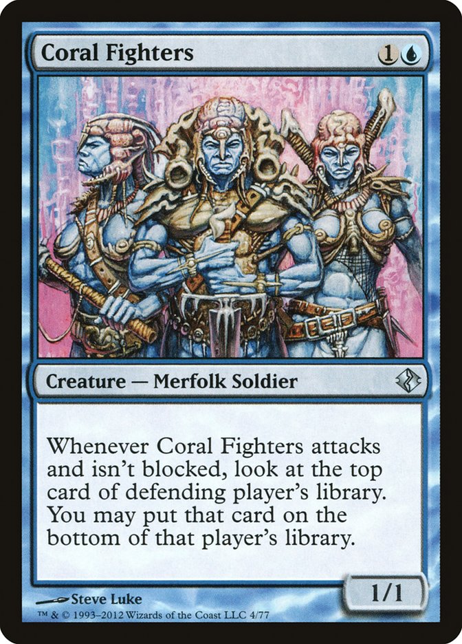 Coral Fighters [Duel Decks: Venser vs. Koth] | L.A. Mood Comics and Games