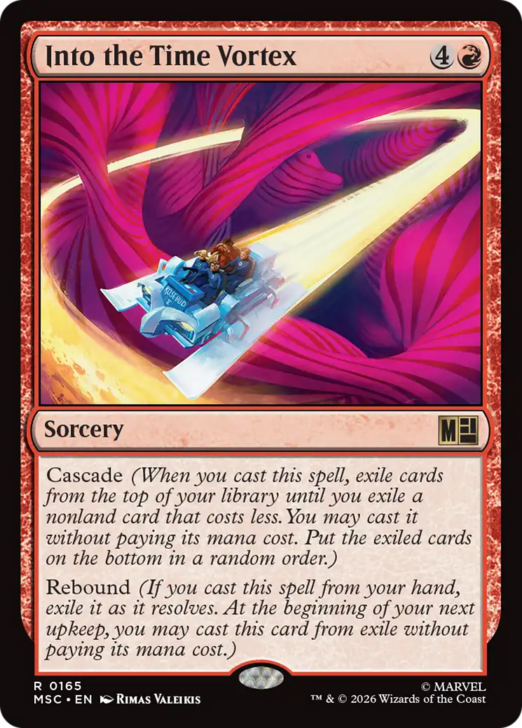 Into the Time Vortex (Surge Foil) [Marvel Super Heroes Commander] | L.A. Mood Comics and Games