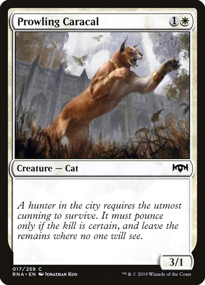 Prowling Caracal [Ravnica Allegiance] | L.A. Mood Comics and Games