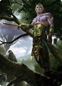 Tyvar Kell Art Card [Kaldheim Art Series] | L.A. Mood Comics and Games