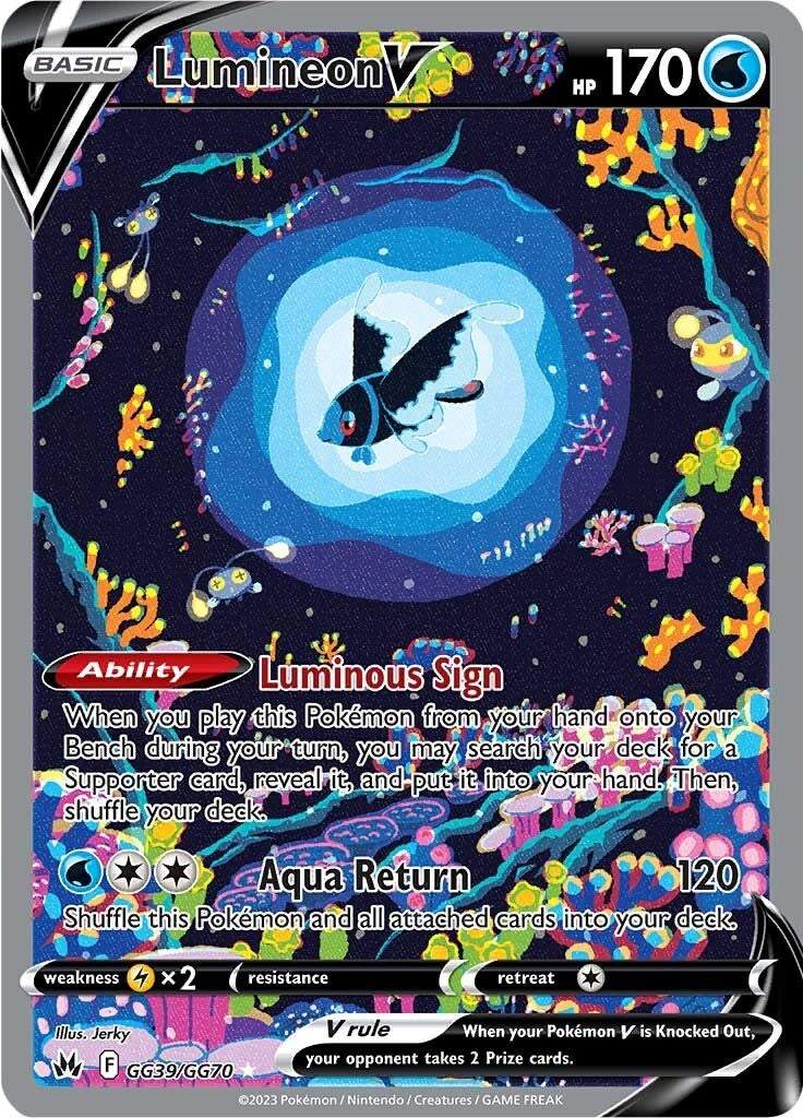 Lumineon V (GG39/GG70) [Sword & Shield: Crown Zenith] | L.A. Mood Comics and Games