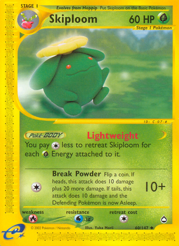 Skiploom (60/147) [Aquapolis] | L.A. Mood Comics and Games