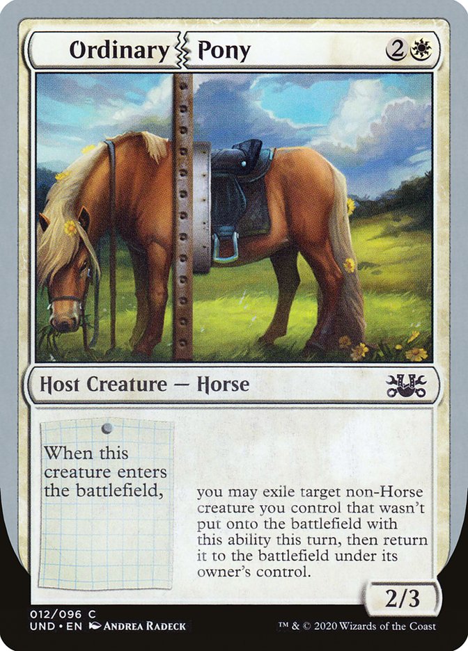 Ordinary Pony [Unsanctioned] | L.A. Mood Comics and Games