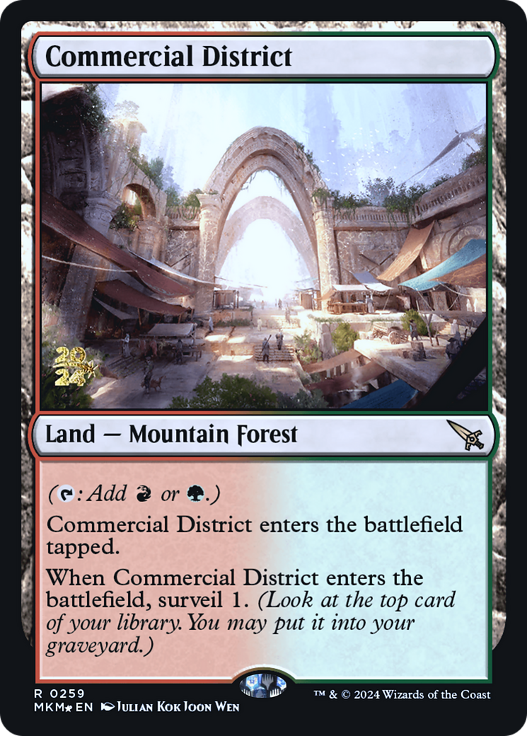 Commercial District [Murders at Karlov Manor Prerelease Promos] | L.A. Mood Comics and Games