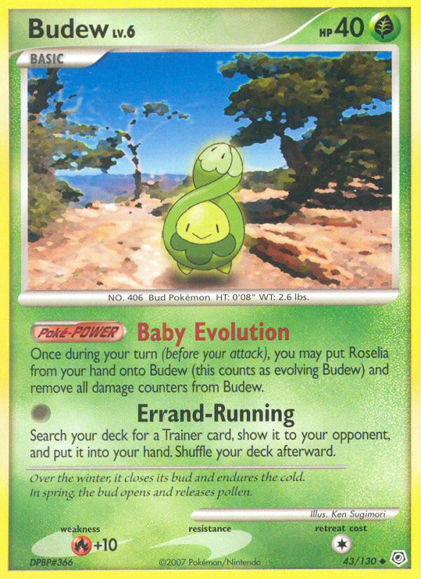 Budew (43/130) [Diamond & Pearl: Base Set] | L.A. Mood Comics and Games