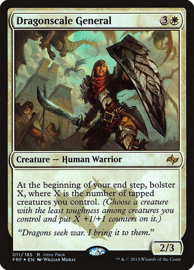 Dragonscale General (Intro Pack) [Fate Reforged Promos] | L.A. Mood Comics and Games