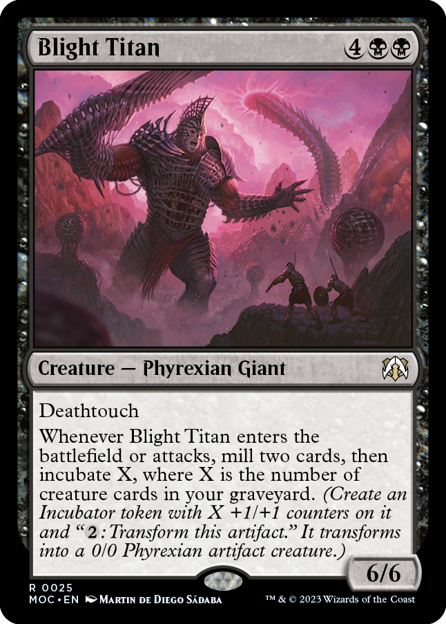 Blight Titan [March of the Machine Commander] | L.A. Mood Comics and Games