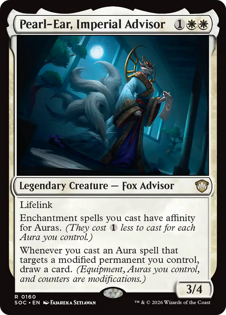 Pearl-Ear, Imperial Advisor [Secrets of Strixhaven Commander] | L.A. Mood Comics and Games