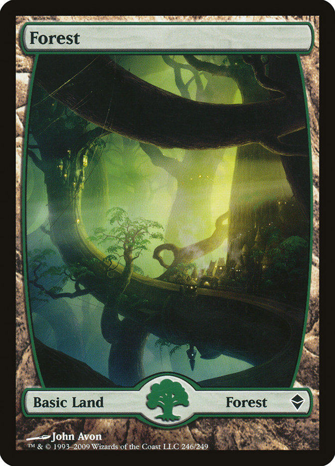 Forest (246) [Zendikar] | L.A. Mood Comics and Games