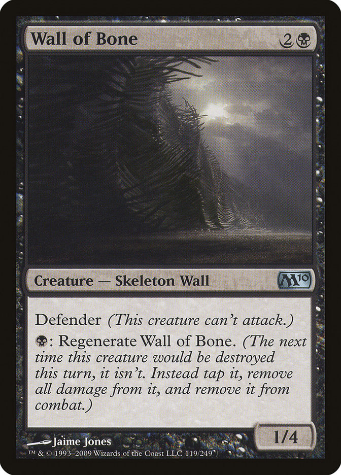 Wall of Bone [Magic 2010] | L.A. Mood Comics and Games