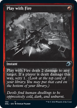 Play with Fire [Innistrad: Double Feature] | L.A. Mood Comics and Games