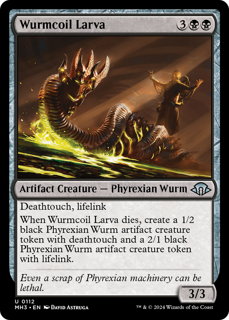 Wurmcoil Larva [Modern Horizons 3] | L.A. Mood Comics and Games