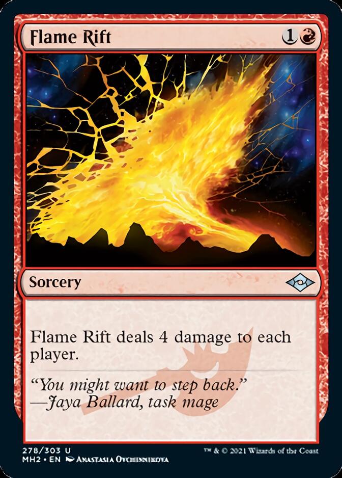 Flame Rift (Foil Etched) [Modern Horizons 2] | L.A. Mood Comics and Games