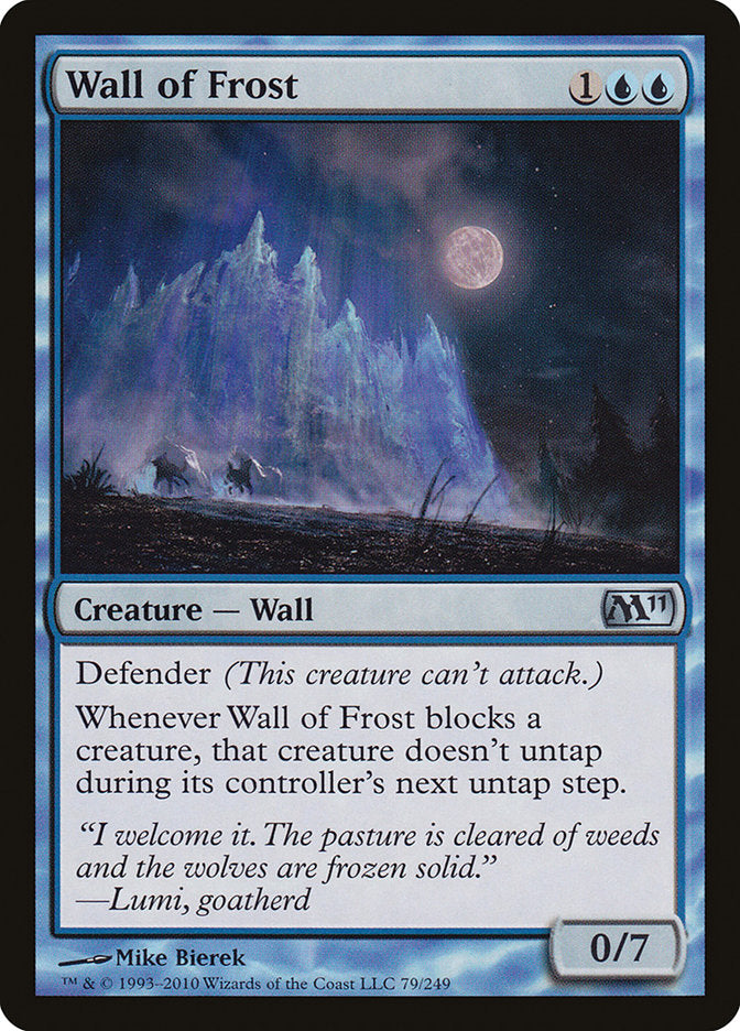 Wall of Frost [Magic 2011] | L.A. Mood Comics and Games