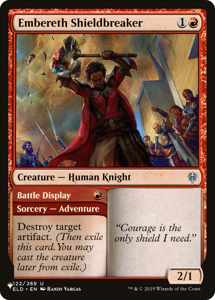 Embereth Shieldbreaker [The List] | L.A. Mood Comics and Games