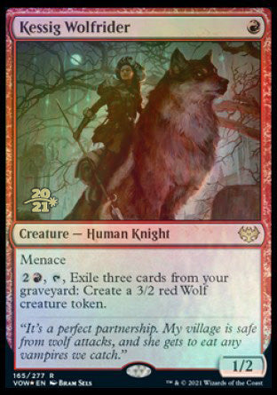 Kessig Wolfrider [Innistrad: Crimson Vow Prerelease Promos] | L.A. Mood Comics and Games