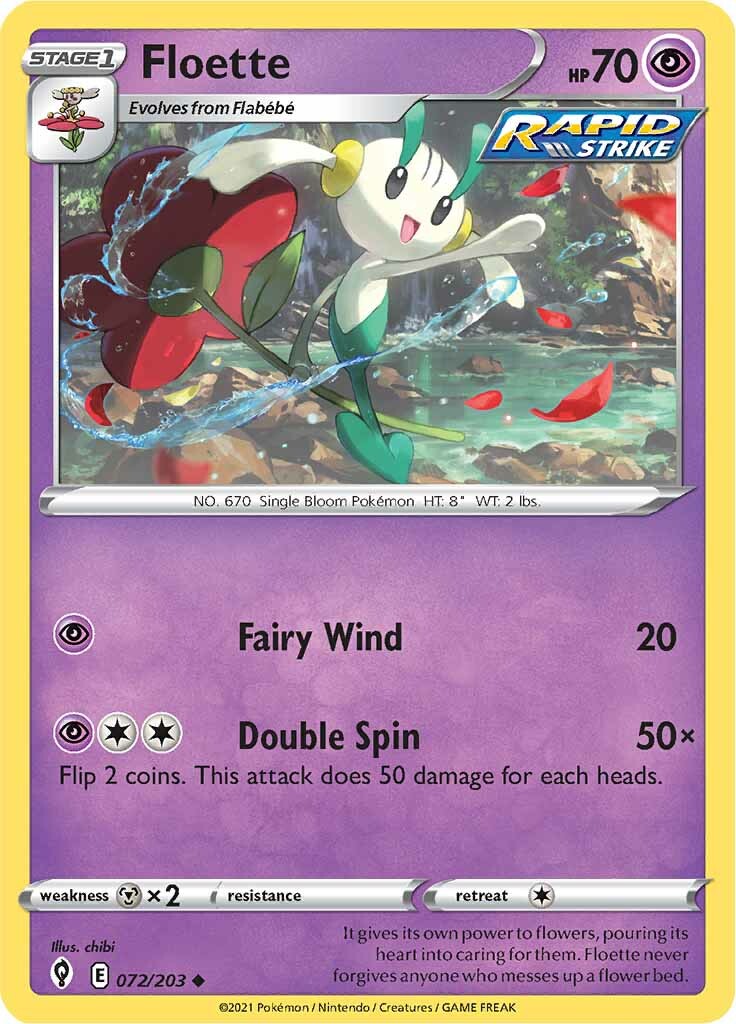 Floette (072/203) [Sword & Shield: Evolving Skies] | L.A. Mood Comics and Games