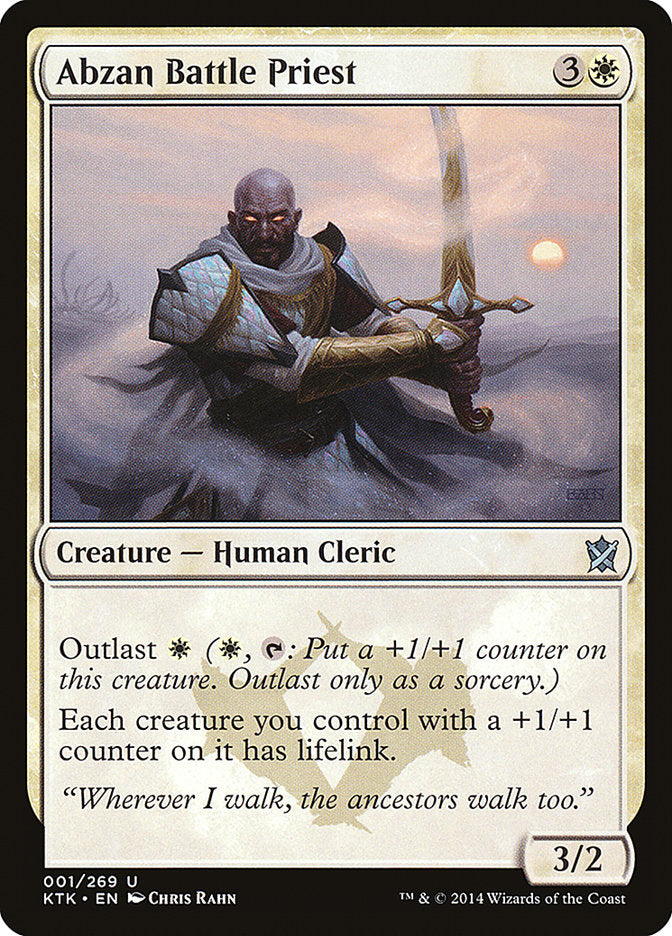 Abzan Battle Priest [Khans of Tarkir] | L.A. Mood Comics and Games