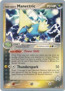 Team Aqua's Manectric (4/95) (Blaziken Tech - Chris Fulop) [World Championships 2004] | L.A. Mood Comics and Games