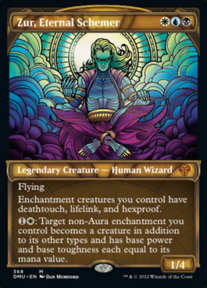 Zur, Eternal Schemer (Showcase Textured) [Dominaria United] | L.A. Mood Comics and Games