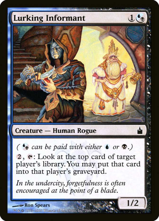 Lurking Informant [Ravnica: City of Guilds] | L.A. Mood Comics and Games
