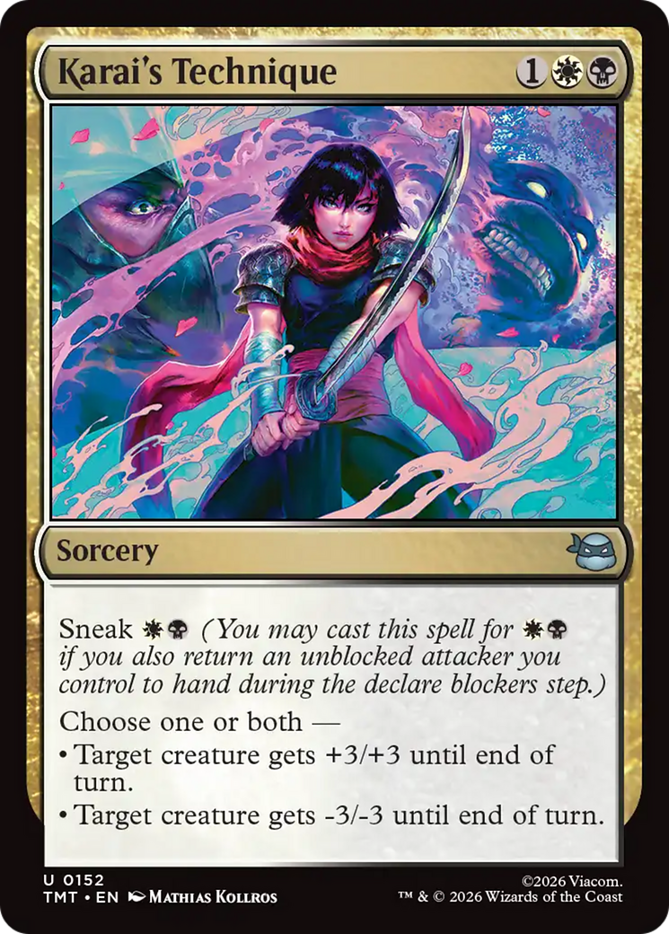 Karai's Technique [Teenage Mutant Ninja Turtles] | L.A. Mood Comics and Games