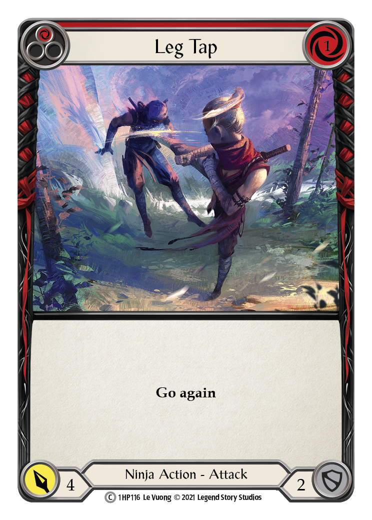 Leg Tap (Red) [1HP116] (History Pack 1) | L.A. Mood Comics and Games