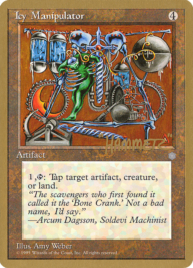 Icy Manipulator (Shawn "Hammer" Regnier) [Pro Tour Collector Set] | L.A. Mood Comics and Games