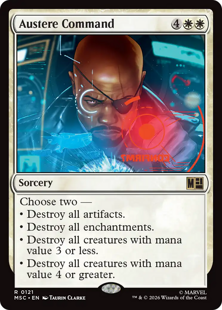 Austere Command [Marvel Super Heroes Commander] | L.A. Mood Comics and Games