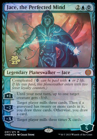 Jace, the Perfected Mind [Phyrexia: All Will Be One Prerelease Promos] | L.A. Mood Comics and Games