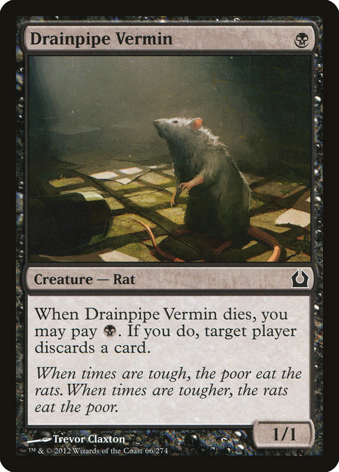 Drainpipe Vermin [Return to Ravnica] | L.A. Mood Comics and Games