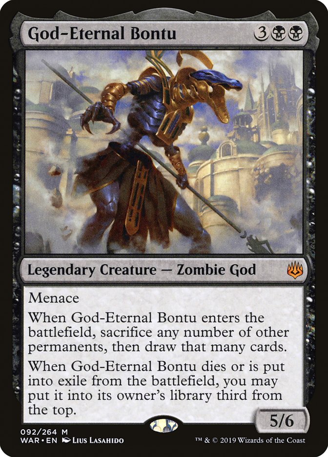 God-Eternal Bontu [War of the Spark] | L.A. Mood Comics and Games