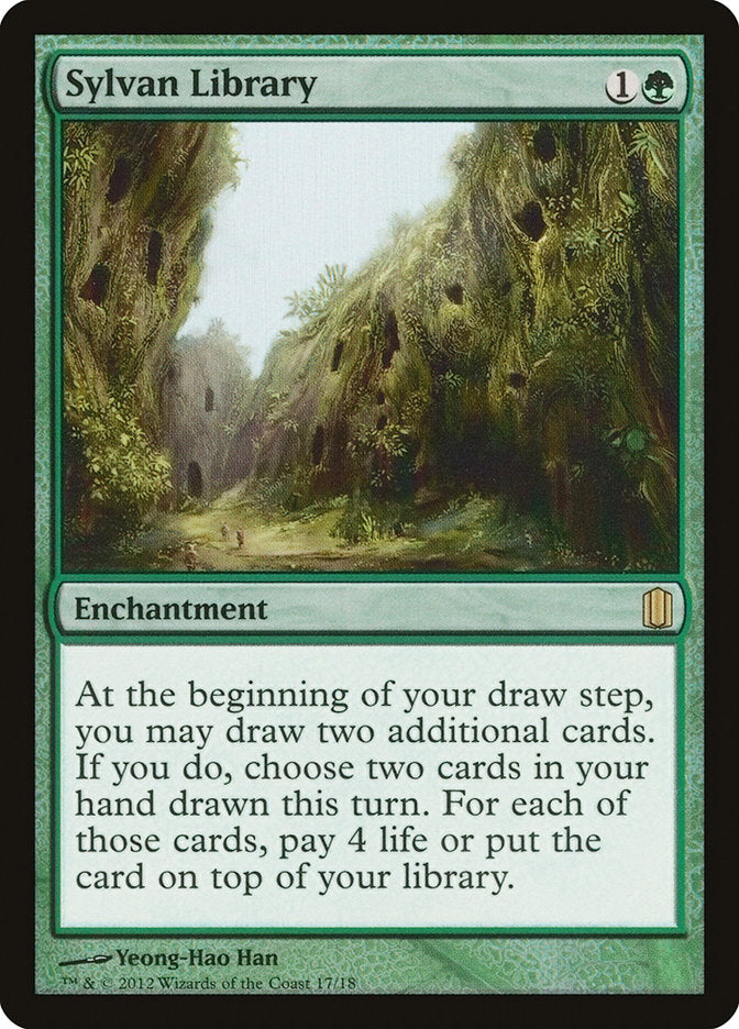 Sylvan Library [Commander's Arsenal] | L.A. Mood Comics and Games