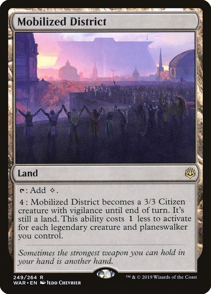 Mobilized District [War of the Spark] | L.A. Mood Comics and Games