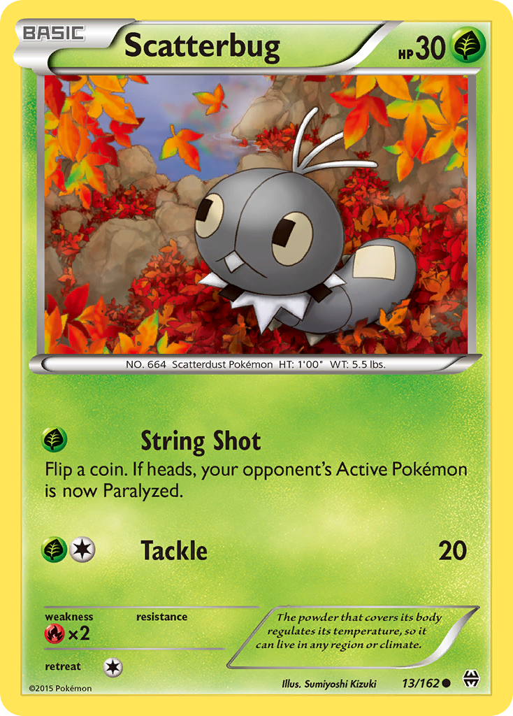 Scatterbug (13/162) [XY: BREAKthrough] | L.A. Mood Comics and Games